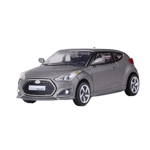 XIYUEYING Maßstabsgetreues Modell 1:64 Für Veloster Legierung Automodelle Sammlerstücke Statische Finish Dekoration Kinder Geschenke Spielzeug Miniaturmodelle von XIYUEYING