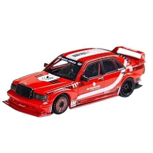 XIYUEYING Maßstabsgetreues Modell 1:64 Gießen 190E W201 Legierung Auto Modell Sammeln Statische Finish Dekoration Kinder Hobby Spielzeug Miniaturmodelle von XIYUEYING