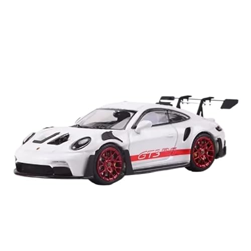 XIYUEYING Maßstabsgetreues Modell 1:64 Skala 911 GT3RS Legierung Weiß Auto Modell Jungen Spielzeug Sammlerstücke Dekorationen Miniaturmodelle(Rot) von XIYUEYING