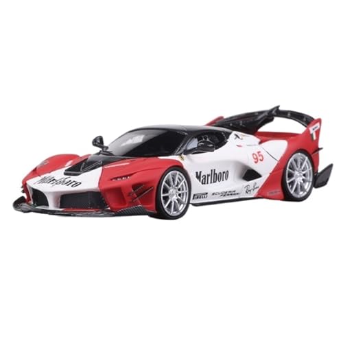 XIYUEYING Maßstabsgetreues Modell 1:64 für Ferrari EVO Harz Automodell Spielzeug Ornament für die Sammlung Geeignet als Geschenk für Kinder Miniaturmodelle von XIYUEYING
