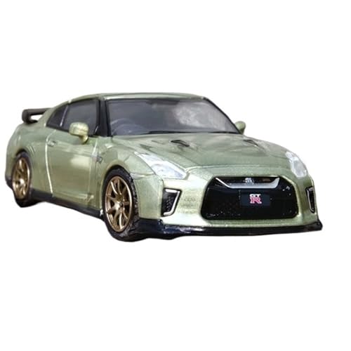 XIYUEYING Maßstabsgetreues Modell 1:64 für Nissan Jade Grün Malerei Legierung Auto Modell Sammeln Dekoration Statische Dekoration Miniaturmodelle von XIYUEYING