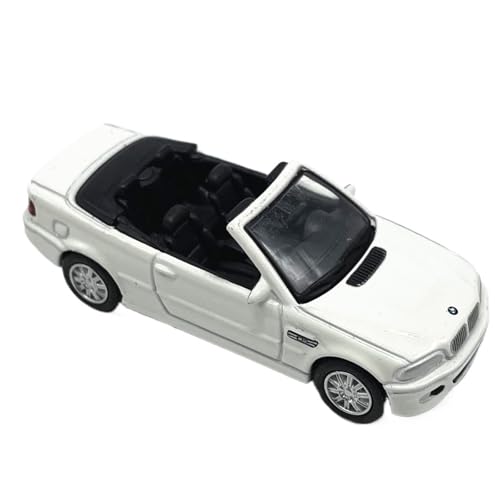 XIYUEYING Maßstabsgetreues Modell 1:72 für BMW E46M3 Roadster Simulation Legierung Spielzeugauto Automodell Statisches Auto Ornament Räder können Sich bewegen Miniaturmodelle von XIYUEYING