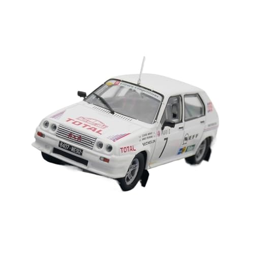 XIYUEYING Maßstabsgetreues Modell Citroen Visa 1000 Pistes WRC Rallye-Automodellsammlung Im Maßstab 1:43 Miniaturmodelle XIYUEYING Maßstabsgetreues Modell Citroen Visa 1000 Pistes WRC Rallye-Automodellsammlung Im Maßstab 1:43 Miniaturmodelle von XIYUEYING
