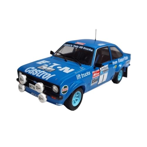 XIYUEYING Maßstabsgetreues Modell Escort MKII #1 Rennwagen Im Maßstab 1:18, Legierung, Statisches Display, Nicht Zu Öffnende Tür Miniaturmodelle von XIYUEYING