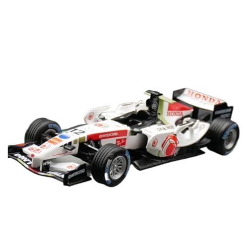 XIYUEYING Maßstabsgetreues Modell F1 Racing Honda RA106 2006 Jenson Button Legierungsmodellsammlung Im Maßstab 1/43 Miniaturmodelle von XIYUEYING