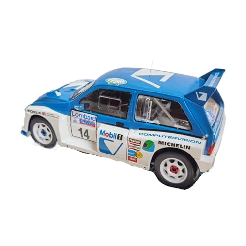 XIYUEYING Maßstabsgetreues Modell MG Metro 6R4#14 Rallye-Automodell Im Maßstab 1:18, Statisches Ornament Aus Legierung Miniaturmodelle von XIYUEYING