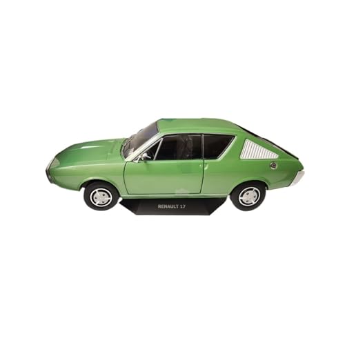 XIYUEYING Maßstabsgetreues Modell Maßstab 1/18 Für Renault 17 1976 Legierung Automodell Vorderräder Mit Lenkung Für Kinder Miniaturmodelle von XIYUEYING