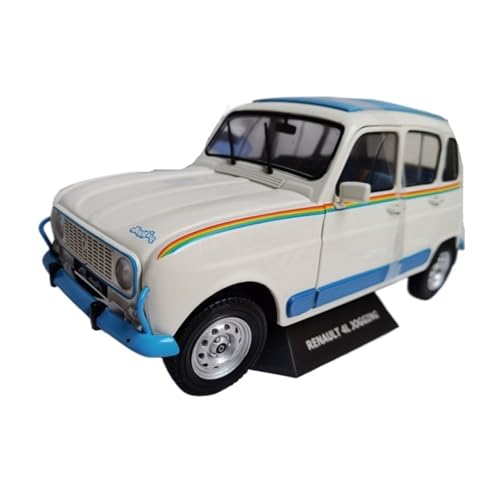 XIYUEYING Maßstabsgetreues Modell Maßstab 1/18 Für Renault 4L Jogging-Automodell Aus Legierung Mit Lenkbaren Vorderrädern Miniaturmodelle von XIYUEYING
