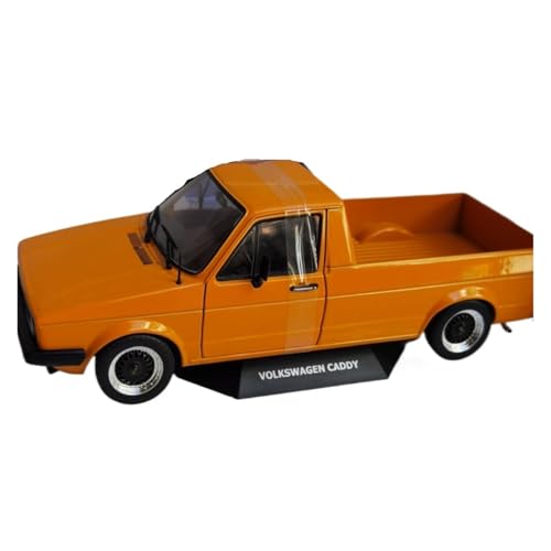 XIYUEYING Maßstabsgetreues Modell Maßstab 1/18 Für Volkswagen Caddy MK1 1982 Pickup Truck Modell Legierung Kindergeschenk Miniaturmodelle von XIYUEYING