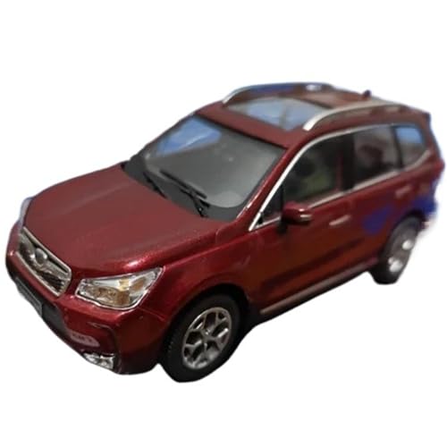 XIYUEYING Maßstabsgetreues Modell Maßstab 1/43 für Subaru Legierung rote Automodelle Kinderspielzeug Sammlerstücke Geschenke Fertigstellung Dekoration Miniaturmodelle von XIYUEYING