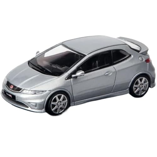 XIYUEYING Maßstabsgetreues Modell Maßstab 1/64 Für Honda Civic FN2 Coupé Legierung Automodelle Kinder Sammlerstücke Display Auto Geschenke Miniaturmodelle von XIYUEYING