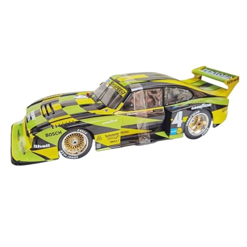 XIYUEYING Maßstabsgetreues Modell Maßstab 1:18 Capri Turbo Gruppe 5#4 DRM Rennwagenmodell Legierungssammlung Miniaturmodelle von XIYUEYING