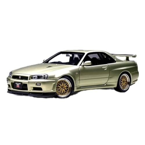 XIYUEYING Maßstabsgetreues Modell Maßstab 1:18 Für Alto Nissan Skyline GTR34 Kunststoff Auto Modell Statische Sammlung Für Kinder Miniaturmodelle XIYUEYING Maßstabsgetreues Modell Maßstab 1:18 Für Alto Nissan Skyline GTR34 Kunststoff Auto Modell Statische Sammlung Für Kinder Miniaturmodelle von XIYUEYING