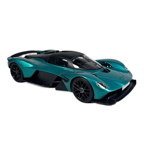 XIYUEYING Maßstabsgetreues Modell Maßstab 1:18 Für Aston Martin Valkyrie Legierung Automodell Statische Sammlung Miniaturmodelle(Grün) von XIYUEYING