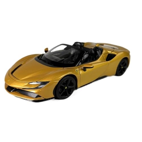 XIYUEYING Maßstabsgetreues Modell Maßstab 1:18 Für Ferrari SF90 Sportwagenmodell, Sammlerstück, Statische Dekoration, Legierung Miniaturmodelle von XIYUEYING