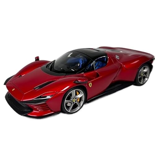XIYUEYING Maßstabsgetreues Modell Maßstab 1:18 Für Ferrari SP3 Daytona Simulation Legierung Automodell Statische Sammlung Miniaturmodelle(Metallic) von XIYUEYING