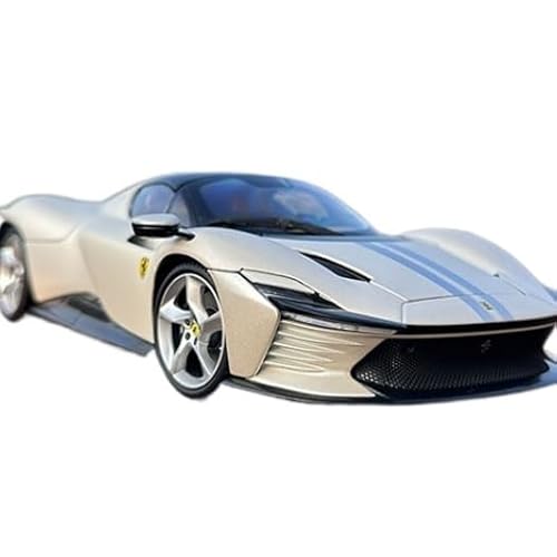 XIYUEYING Maßstabsgetreues Modell Maßstab 1:18 Für Ferrari SP3 Daytona Simulation Legierung Automodell Statische Sammlung Miniaturmodelle(White) von XIYUEYING
