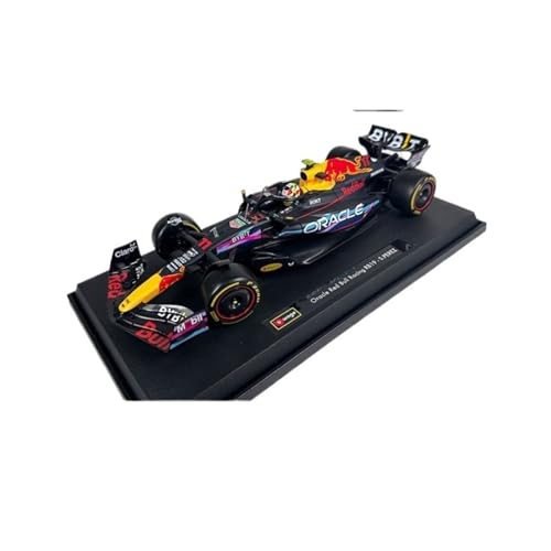 XIYUEYING Maßstabsgetreues Modell Maßstab 1:18 Für Formel 1 Las Vegas Legierung Simulation Auto Modell Miniaturmodelle(Schwarz) von XIYUEYING