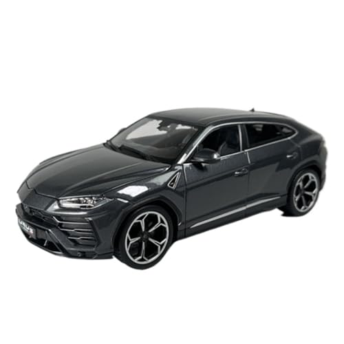 XIYUEYING Maßstabsgetreues Modell Maßstab 1:18 Für Lamborghini Urus Legierung Sportwagen Modell Grau Statische Dekoration Miniaturmodelle von XIYUEYING