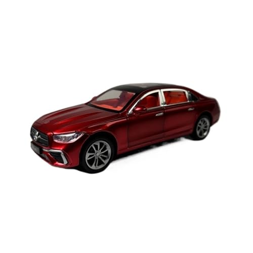 XIYUEYING Maßstabsgetreues Modell Maßstab 1:18 Für Mercedes-Benz C260 Rot Legierung Automodell Statische Dekoration Für Kinder Miniaturmodelle von XIYUEYING