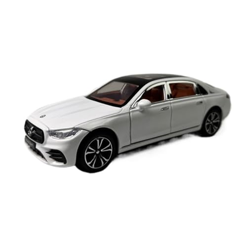XIYUEYING Maßstabsgetreues Modell Maßstab 1:18 Für Mercedes-Benz E300L Weißlegierung Automodell Statische Dekoration Miniaturmodelle von XIYUEYING