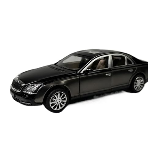 XIYUEYING Maßstabsgetreues Modell Maßstab 1:18 Für Mercedes-Benz S400L Schwarzlegierung Automodell Statische Dekoration Miniaturmodelle von XIYUEYING