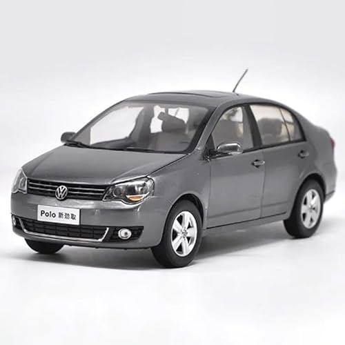 XIYUEYING Maßstabsgetreues Modell Maßstab 1:18 Für Shanghai Polo Legierung Automodell Statische Sammlung Erwachsene Hobby Miniaturmodelle(Gray) von XIYUEYING