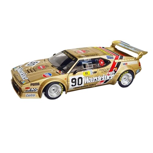 XIYUEYING Maßstabsgetreues Modell Maßstab 1:18 M1 PROCAR #90 Legierung Rennwagen Modell Statische Dekoration Kindergeschenk Miniaturmodelle von XIYUEYING