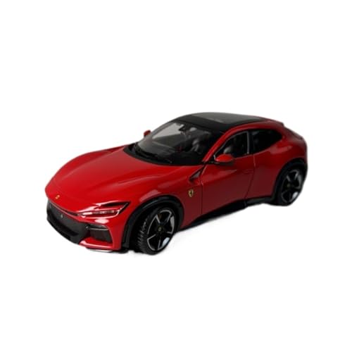 XIYUEYING Maßstabsgetreues Modell Maßstab 1:24 Für Ferrari Purosangue Rot Legierung Auto Modell Sammlung Ornament Miniaturmodelle von XIYUEYING