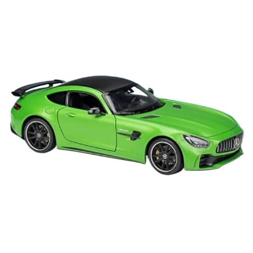 XIYUEYING Maßstabsgetreues Modell Maßstab 1:24 Für GTR Sportwagen Legierung Automodelle Sammlerstücke Erwachsene Jungen Spielzeug Hobby Geschenke Miniaturmodelle(Grün) von XIYUEYING