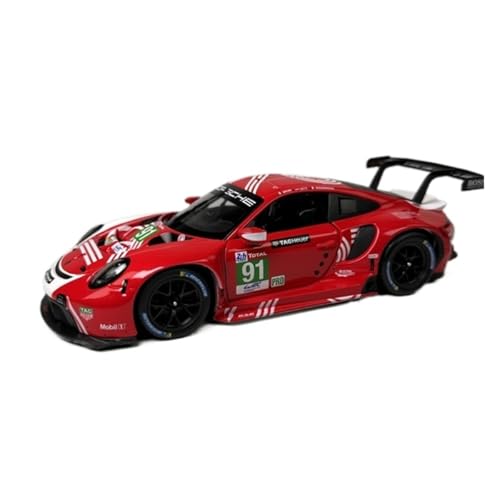 XIYUEYING Maßstabsgetreues Modell Maßstab 1:24 Für Porsche RSR Rot Legierung Automodell Für Kinder Sammler Ornament Miniaturmodelle von XIYUEYING
