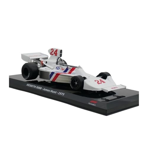 XIYUEYING Maßstabsgetreues Modell Maßstab 1:24 Hesketh 308B James Hunt F1 Rennwagenmodell Statische Sammlung Miniaturmodelle von XIYUEYING