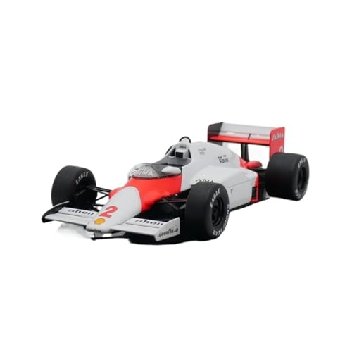 XIYUEYING Maßstabsgetreues Modell Maßstab 1:24 McLAREN MP4/2B Alain Prost F1 Rennwagen Legierung Modell Statische Sammlung Miniaturmodelle von XIYUEYING