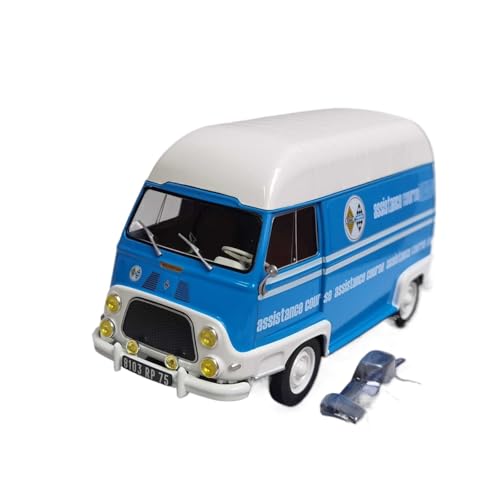 XIYUEYING Maßstabsgetreues Modell Maßstab 1:24 Renault Estafette 1968 Leichtmetall-Van-Modell Als Geschenk Für Kinder Miniaturmodelle von XIYUEYING