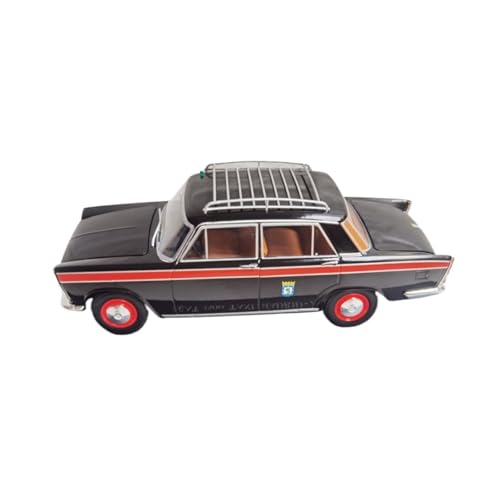 XIYUEYING Maßstabsgetreues Modell Maßstab 1:24 SEAT 1500 Taxi Madrid 1971 Legierung Automodell Geschenk Ornament Für Kinder Miniaturmodelle von XIYUEYING