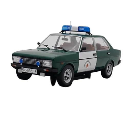 XIYUEYING Maßstabsgetreues Modell Maßstab 1:24 Supermirafiori Polizei Legierung Automodelle Sammlerstücke Fertige Dekorationen Geschenke Für Erwachsene Miniaturmodelle von XIYUEYING