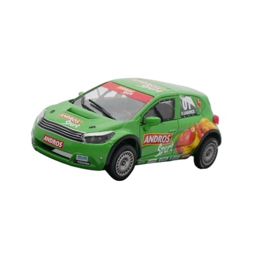 XIYUEYING Maßstabsgetreues Modell Maßstab 1:43 Andros Sport AS01 Straßenbahn Rallye Auto Legierung Sammeln Modell Spielzeug Miniaturmodelle von XIYUEYING