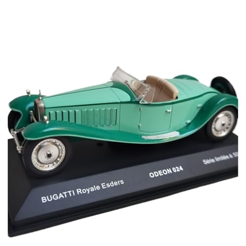 XIYUEYING Maßstabsgetreues Modell Maßstab 1:43 Bugatti Royale ESDERS Legierung Automodell Statisches Geschenk Ornament Für Kinder Miniaturmodelle von XIYUEYING