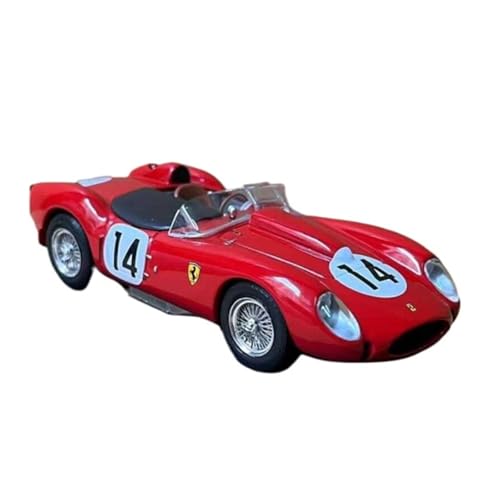 XIYUEYING Maßstabsgetreues Modell Maßstab 1:43 Ferrari 250 Testa Rossa #14 Rennwagenmodell, Statische Legierungsdekoration Miniaturmodelle XIYUEYING Maßstabsgetreues Modell Maßstab 1:43 Ferrari 250 Testa Rossa #14 Rennwagenmodell, Statische Legierungsdekoration Miniaturmodelle von XIYUEYING