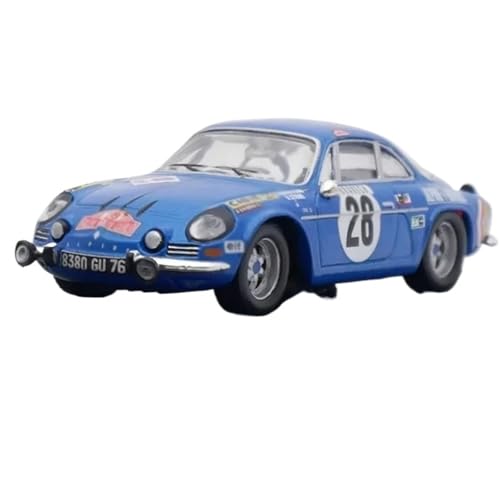 XIYUEYING Maßstabsgetreues Modell Maßstab 1:43 Für A110 WRC Automodell Legierung Simulation Spielzeug Sammlerstücke Erinnerungsstücke Für Kinder Geschenke Miniaturmodelle von XIYUEYING
