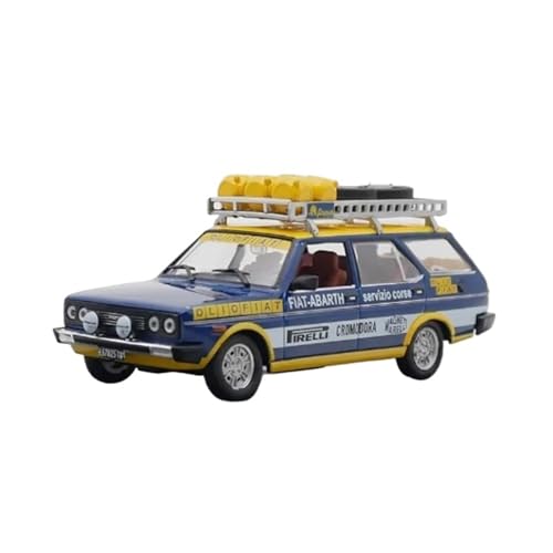 XIYUEYING Maßstabsgetreues Modell Maßstab 1:43 Für FIAT Rallye-Automodelle, Sammlerstücke, Statische Dekorationen, Geschenke Für Erwachsene, Hobbys Und Spielzeug Miniaturmodelle von XIYUEYING