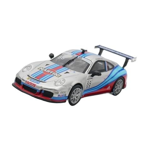 XIYUEYING Maßstabsgetreues Modell Maßstab 1:43 Porsche 911 GT3 LOEB Rallyeauto Legierung Spielzeugmodell Statisches Ornament Miniaturmodelle von XIYUEYING