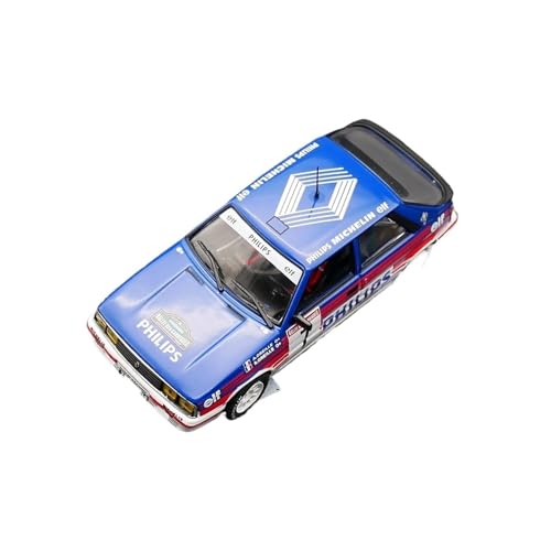 XIYUEYING Maßstabsgetreues Modell Maßstab 1:43 Renault 11 Turbo WRC Rallyeauto Legierung Modell Spielzeug Statische Sammlung Miniaturmodelle von XIYUEYING