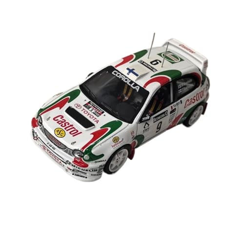 XIYUEYING Maßstabsgetreues Modell Maßstab 1:43 Toyota Corolla WRC #9 1997 Rennwagen Modell Legierung Ornament Miniaturmodelle XIYUEYING Maßstabsgetreues Modell Maßstab 1:43 Toyota Corolla WRC #9 1997 Rennwagen Modell Legierung Ornament Miniaturmodelle von XIYUEYING