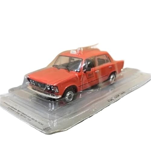 XIYUEYING Maßstabsgetreues Modell Maßstab 1:43 für FIAT 125P Modell Legierung Analog Spielzeug Sammlerstücke Erwachsene Souvenirs Geschenke Spielzeug Miniaturmodelle von XIYUEYING