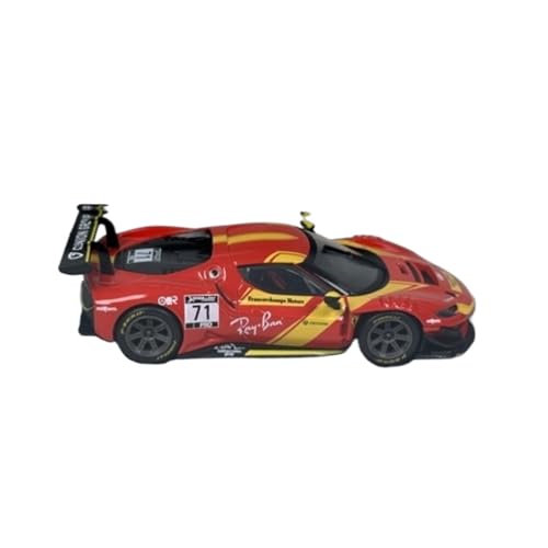 XIYUEYING Maßstabsgetreues Modell Maßstab 1:43 für Ferrari 296 GT3 Legierung Automodell Le Mans Rally Statische Ornamente Miniaturmodelle XIYUEYING Maßstabsgetreues Modell Maßstab 1:43 für Ferrari 296 GT3 Legierung Automodell Le Mans Rally Statische Ornamente Miniaturmodelle von XIYUEYING