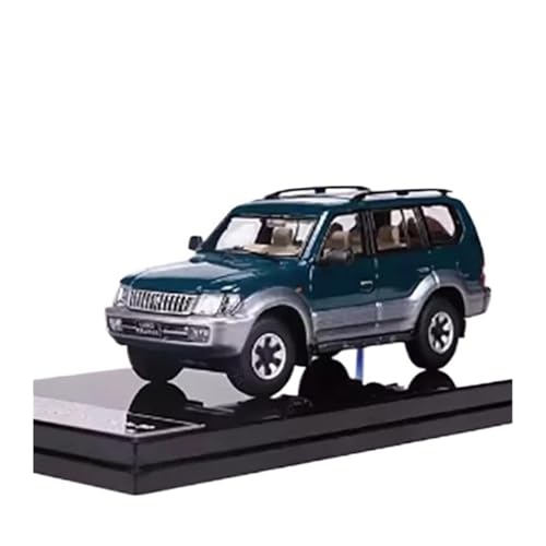 XIYUEYING Maßstabsgetreues Modell Maßstab 1:64 Für Prado Legierung Automodelle Erwachsene Jungen Spielzeug Sammlerstücke Statische Ornamente Geschenke Miniaturmodelle(Grün) von XIYUEYING