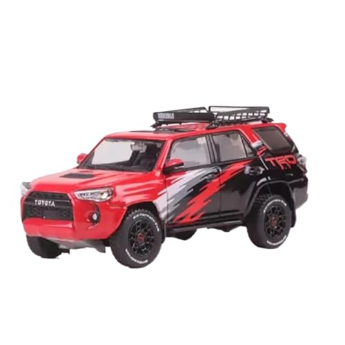 XIYUEYING Maßstabsgetreues Modell Maßstab 1:64 Für Speedmaster SUV Legierung Modell Kinder Jungen Spielzeug Sammlerstücke Statische Ornamente Miniaturmodelle(Rot) von XIYUEYING