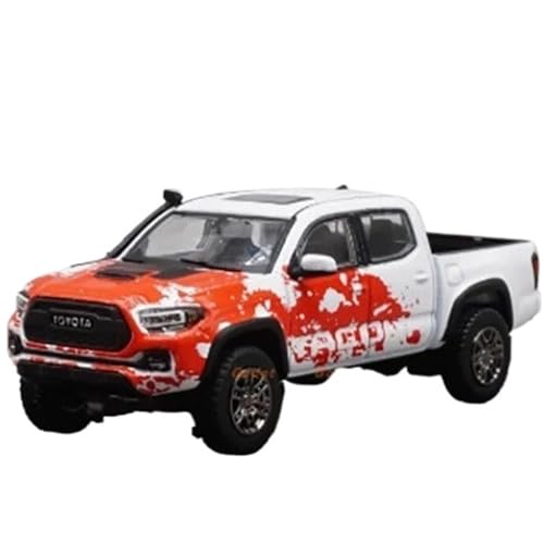 XIYUEYING Maßstabsgetreues Modell Maßstab 1:64 Für Tacoma-LKW-Legierungsmodell, Sammler-Souvenir, Geschenk Für Kinder, Räder Können Gedreht Werden Miniaturmodelle von XIYUEYING
