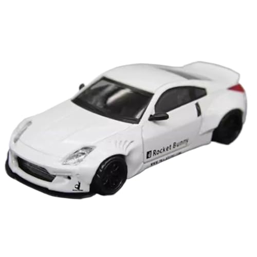 XIYUEYING Maßstabsgetreues Modell Maßstab 1:64 Für Z33 350Z Sportwagenmodell Sammlerstücke Souvenirs Dekoration Kinderspielzeug Ornamente Miniaturmodelle(White) von XIYUEYING